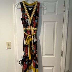 EUC Anthropologie floral dress, size 10
